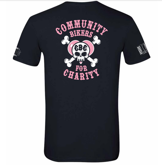 CBC Pink Logo 10% Back to Charity Tee